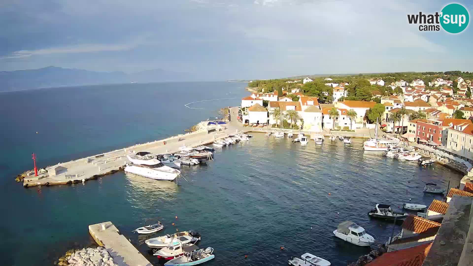 Webcam Sutivan Panorama – Vue en direct depuis l’île de Brač