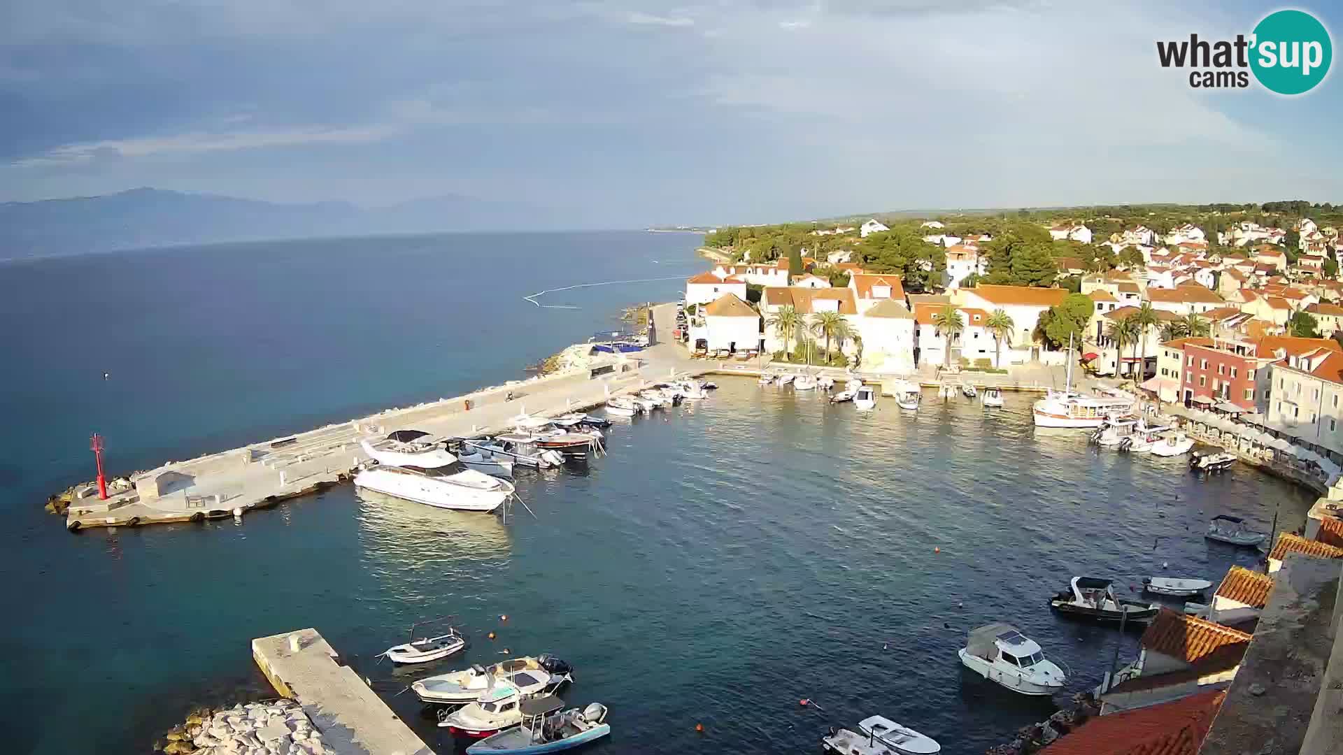 Webcam Sutivan Panorama – Vue en direct depuis l’île de Brač