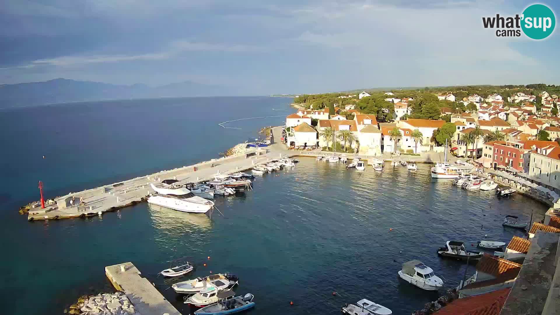 Webcam Sutivan Panorama – Vue en direct depuis l’île de Brač