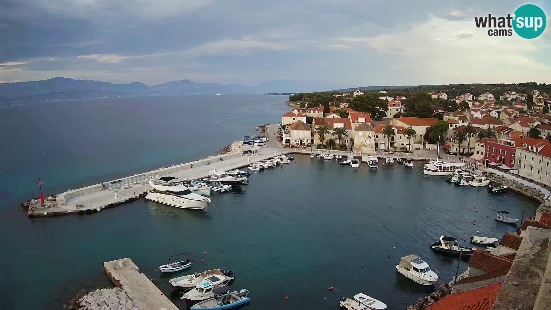 Webcam Sutivan Panorama – Liveblick von der Insel Brač