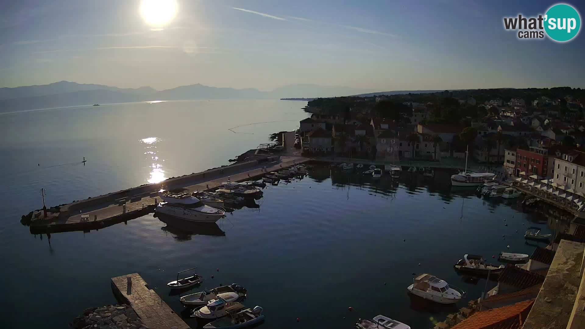 Webcam Sutivan Panorama – Vista en vivo desde la isla de Brač