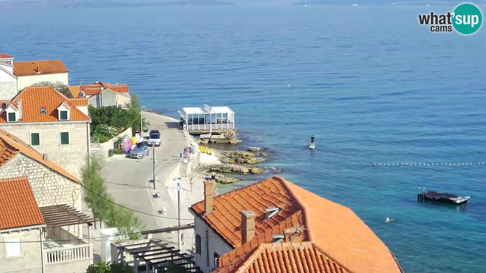 Web kamera Sutivan panorama – Pogled uživo s otoka Brača
