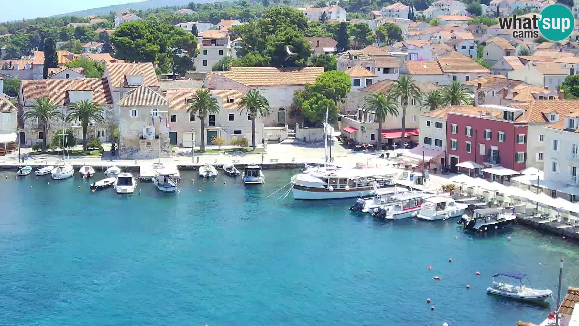 Webcam Sutivan Panorama – Vista en vivo desde la isla de Brač