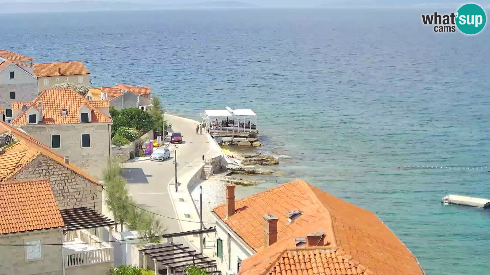 Webcam Sutivan panorama – Vista live dall’isola di Brač