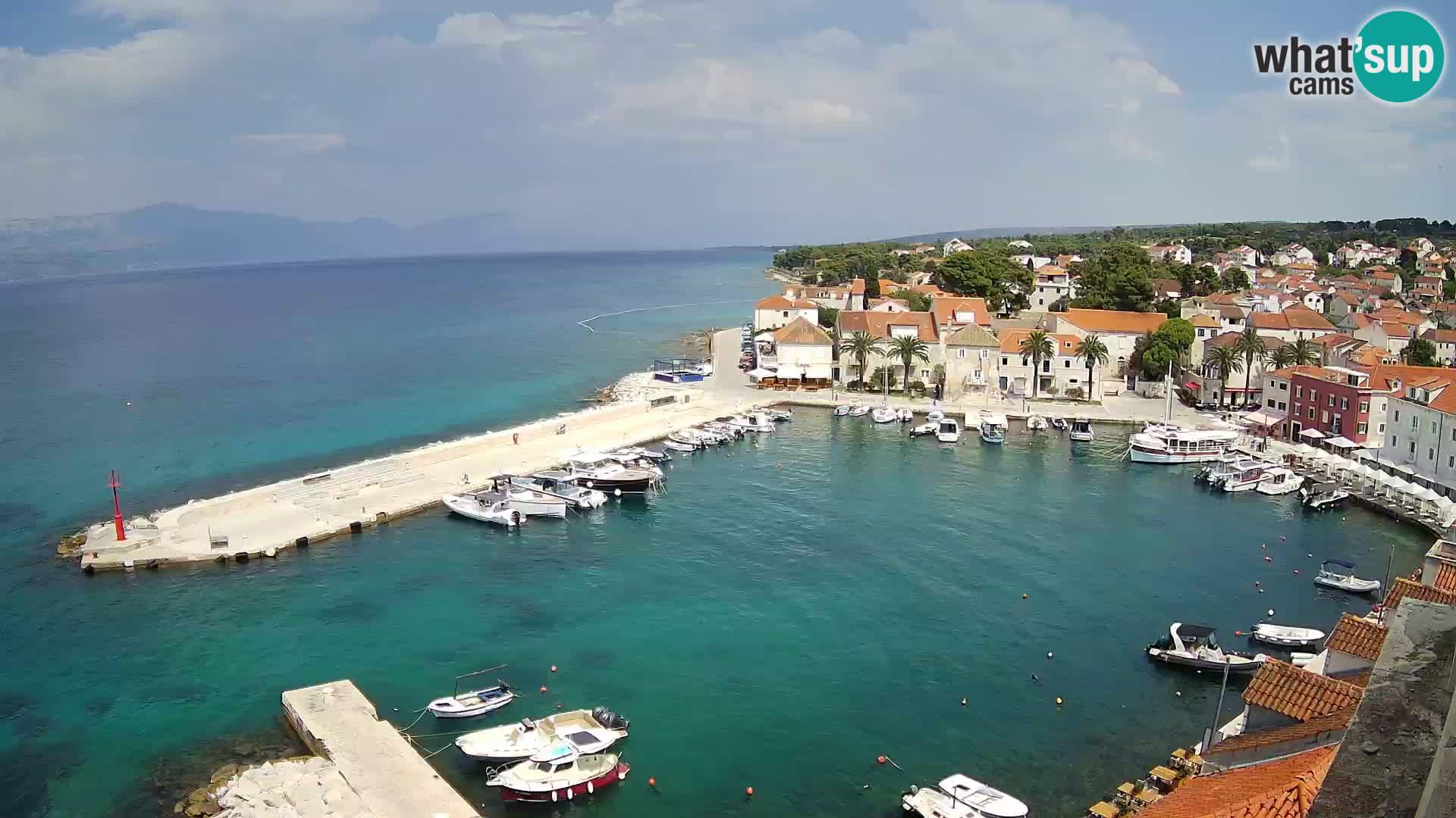 Webcam Sutivan Panorama – Live View from Brač Island