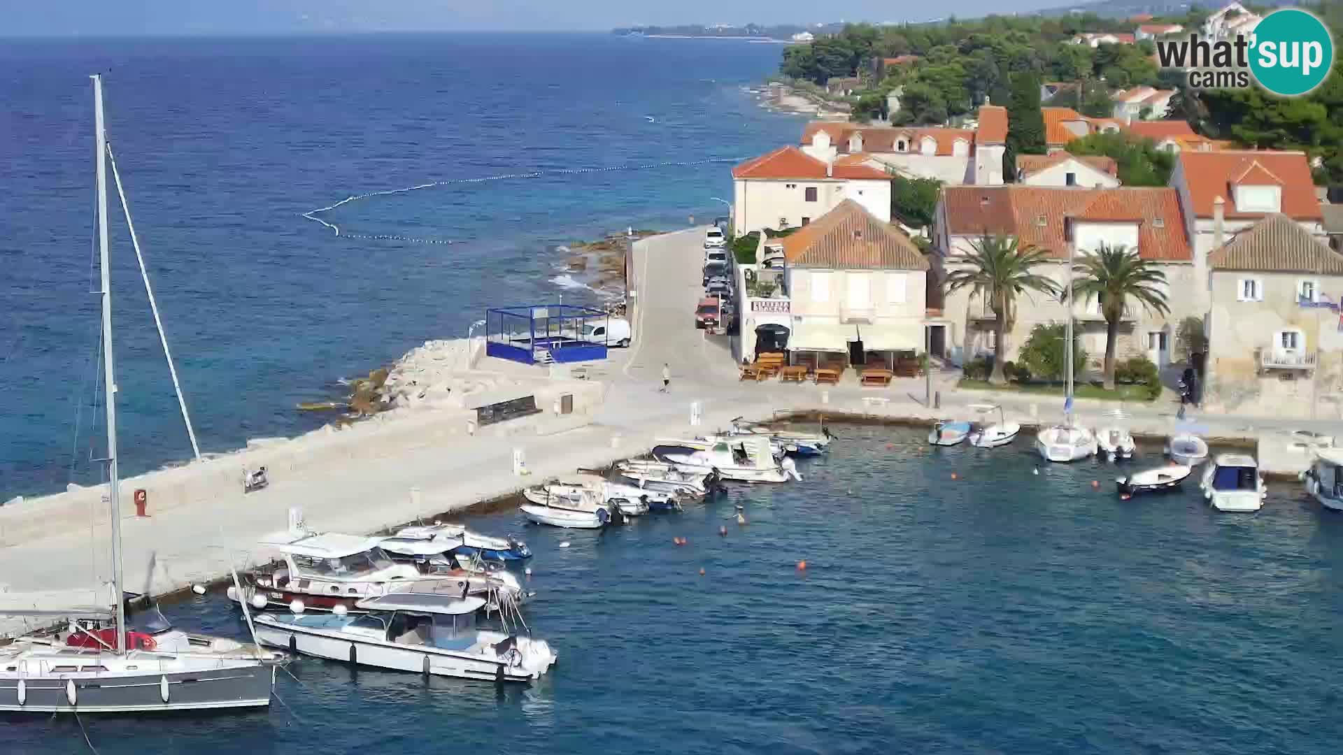 Webcam Sutivan Panorama – Vista en vivo desde la isla de Brač
