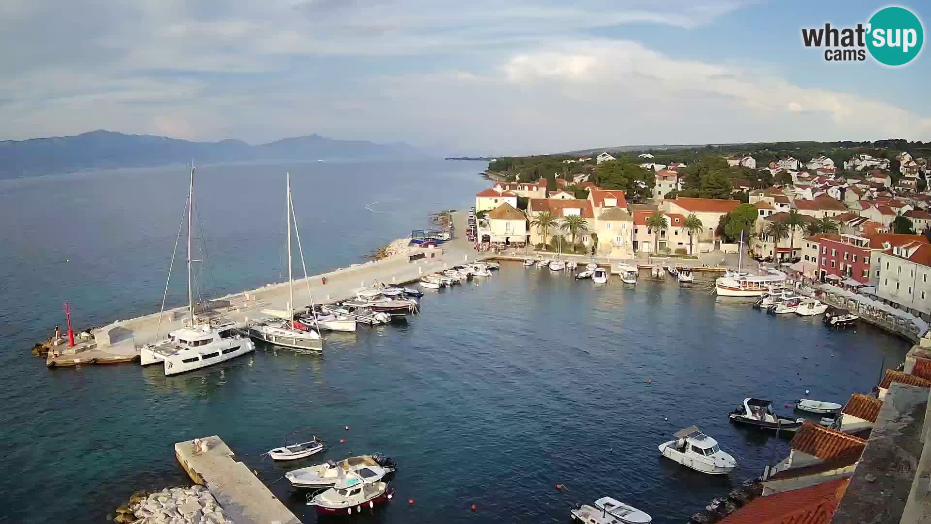 Webcam Sutivan Panorama – Liveblick von der Insel Brač