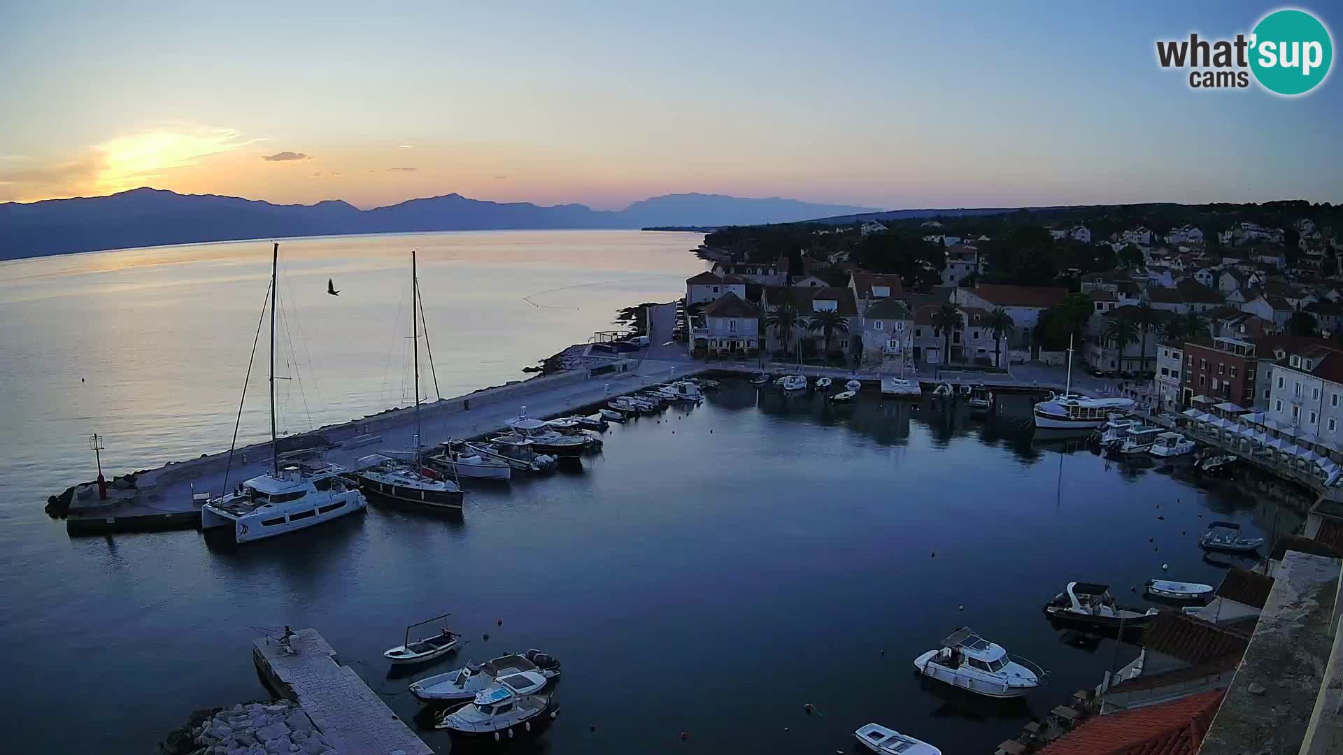 Webcam Sutivan Panorama – Vue en direct depuis l’île de Brač