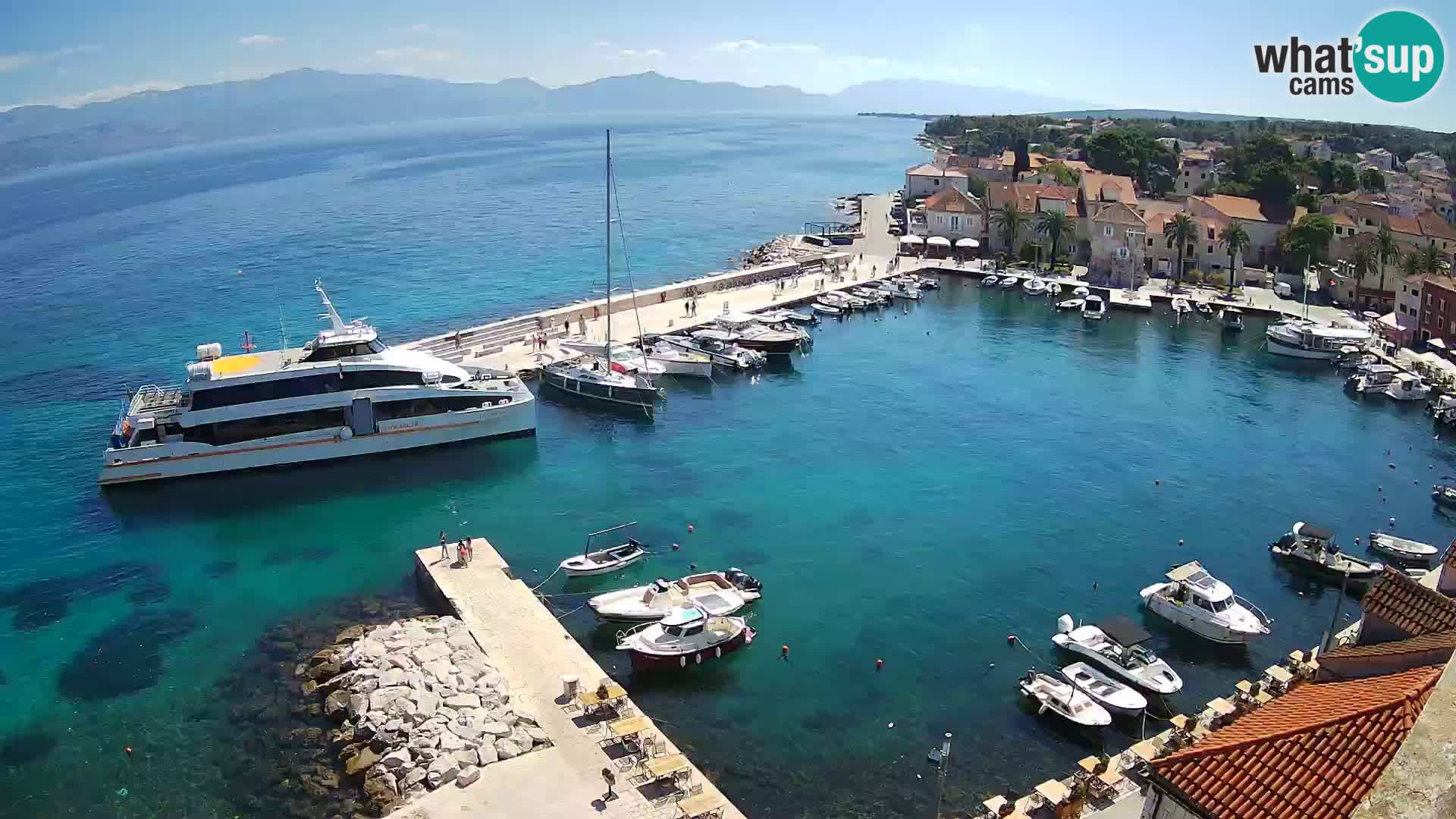 Webcam Sutivan Panorama – Vue en direct depuis l’île de Brač
