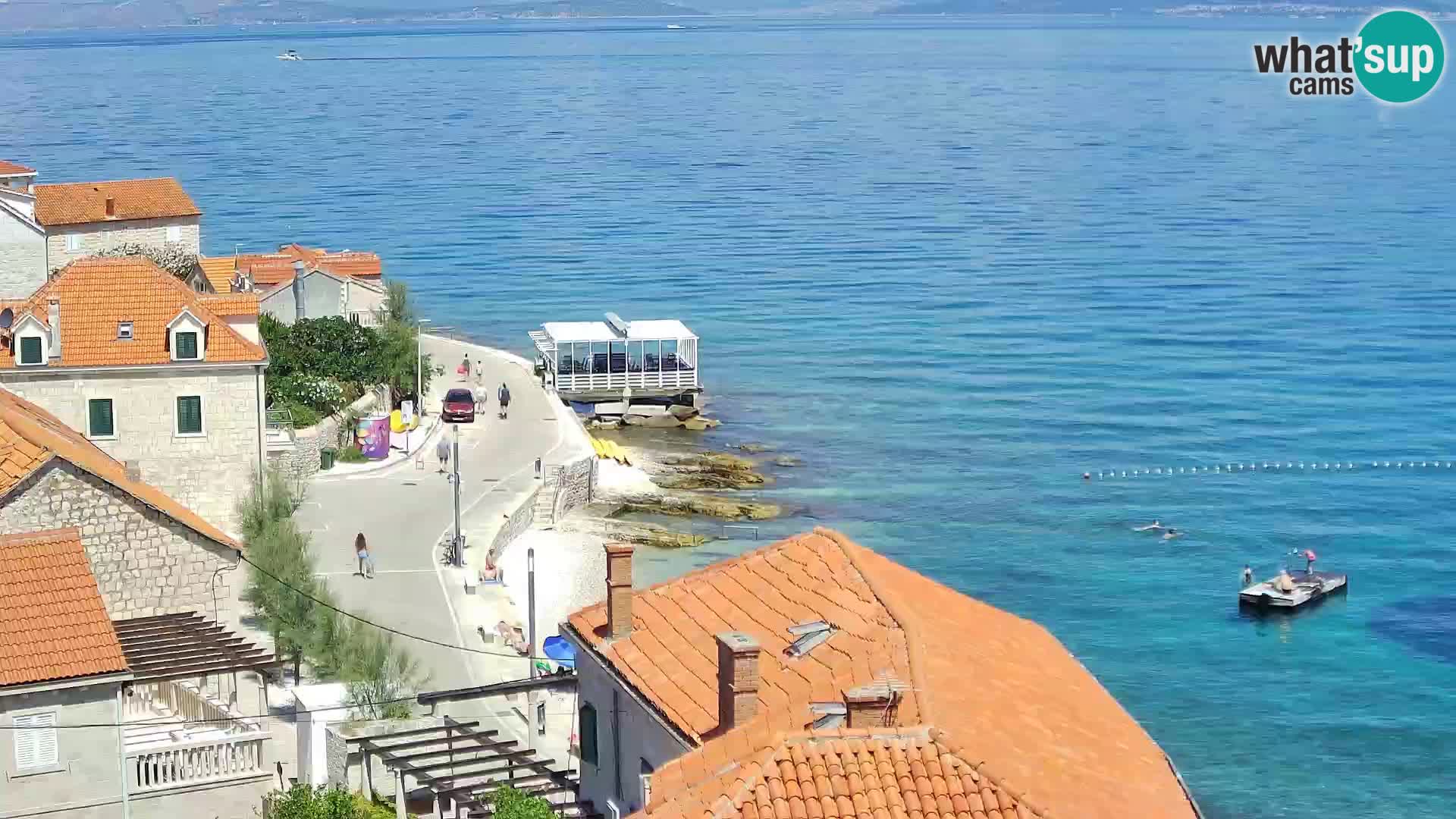 Webcam Sutivan Panorama – Vista en vivo desde la isla de Brač