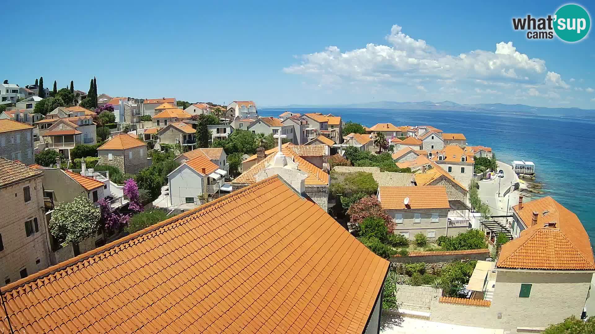 Webcam Sutivan Panorama – Vue en direct depuis l’île de Brač