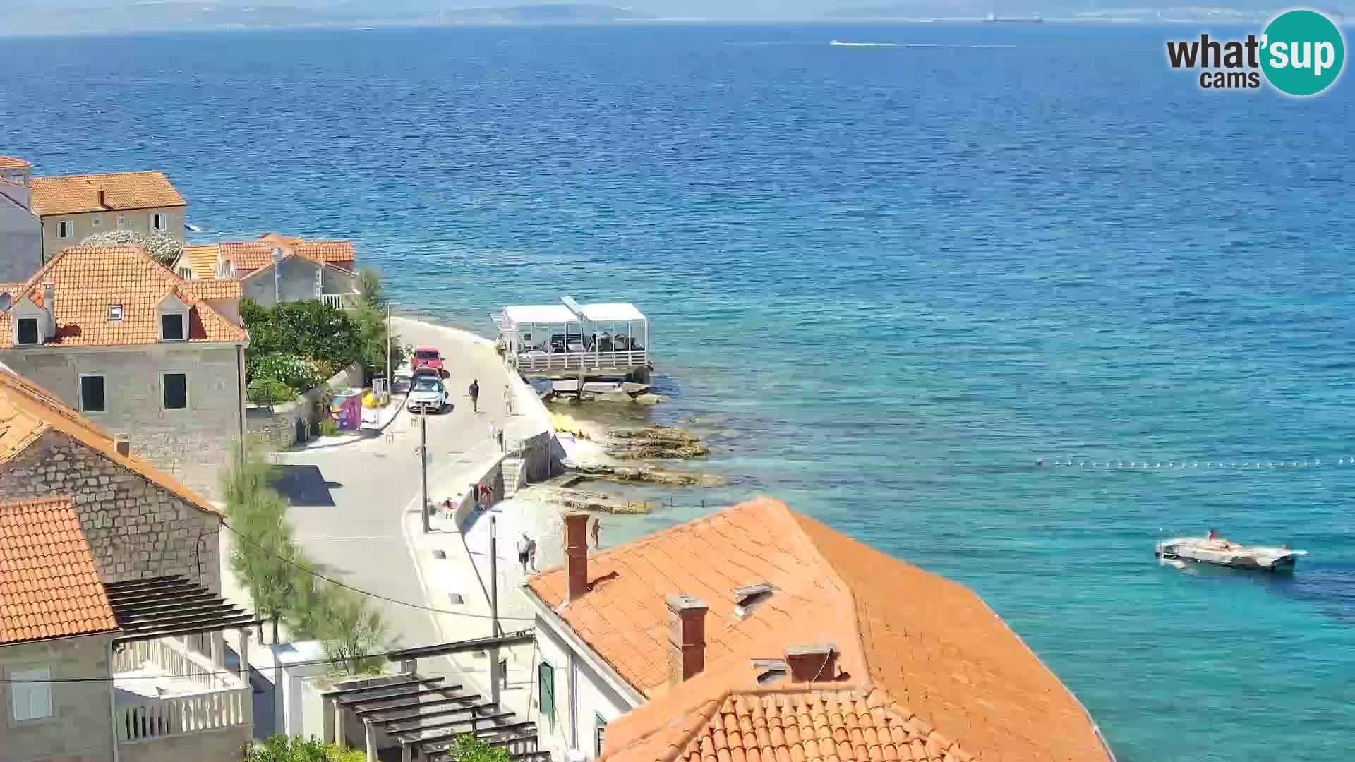 Web kamera Sutivan panorama – Pogled uživo s otoka Brača