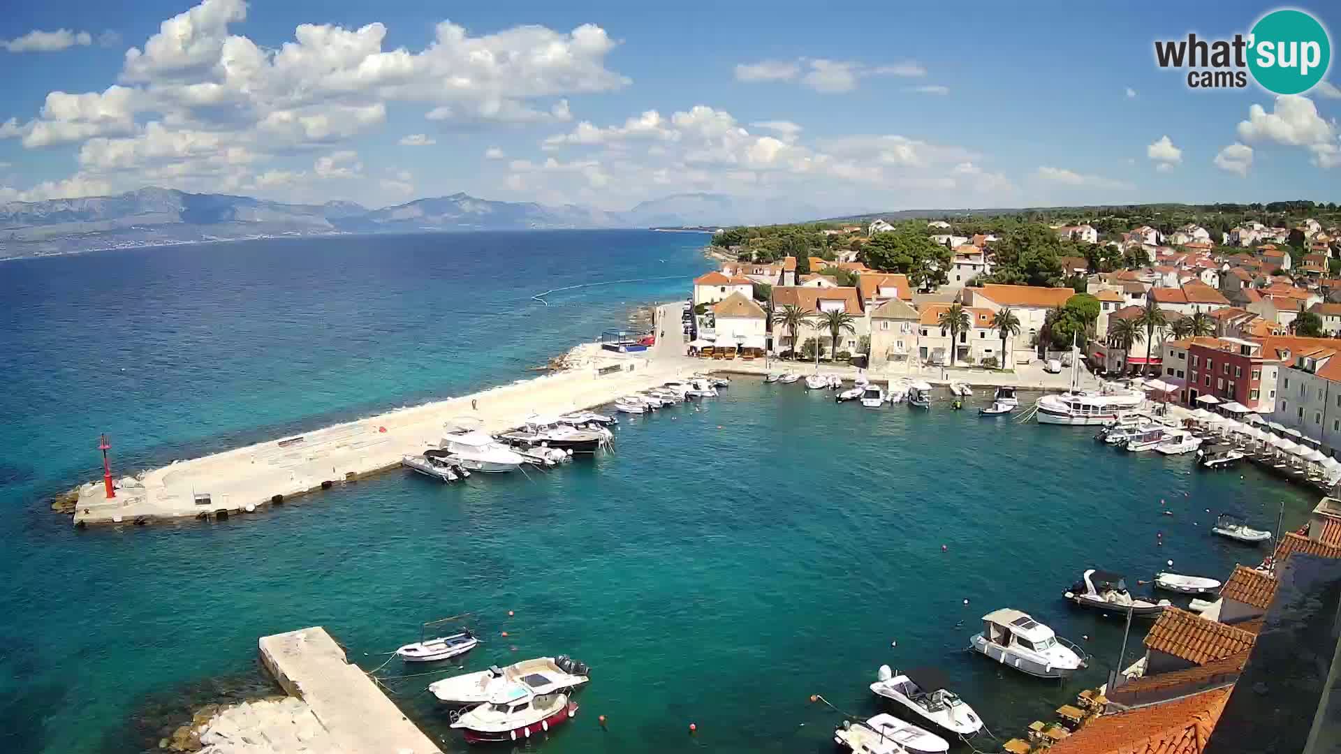 Webcam Sutivan Panorama – Liveblick von der Insel Brač