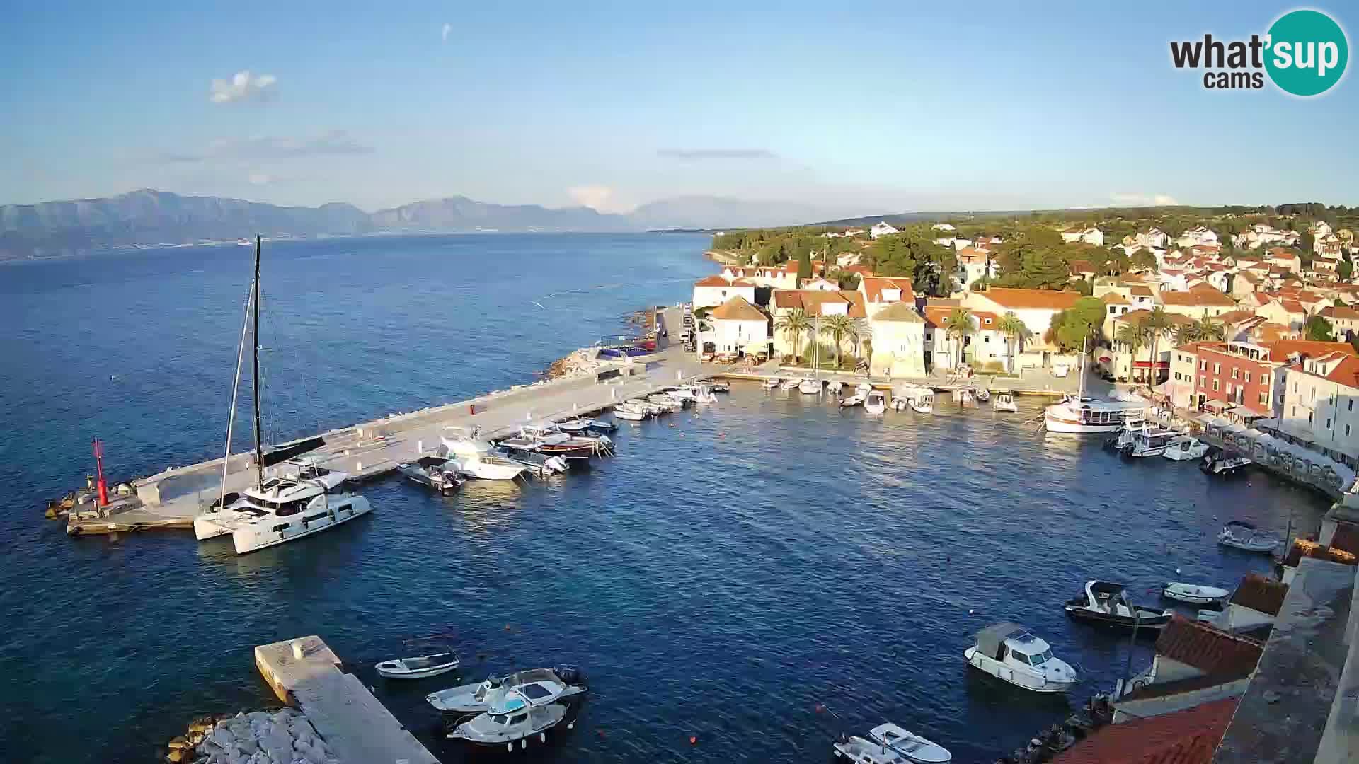 Webcam Sutivan Panorama – Liveblick von der Insel Brač