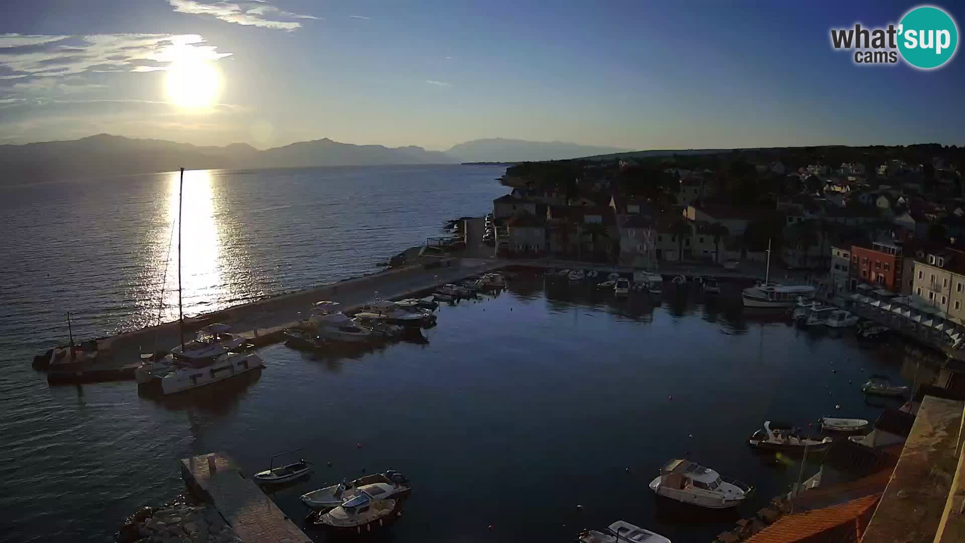 Webcam Sutivan panorama – Vista live dall’isola di Brač