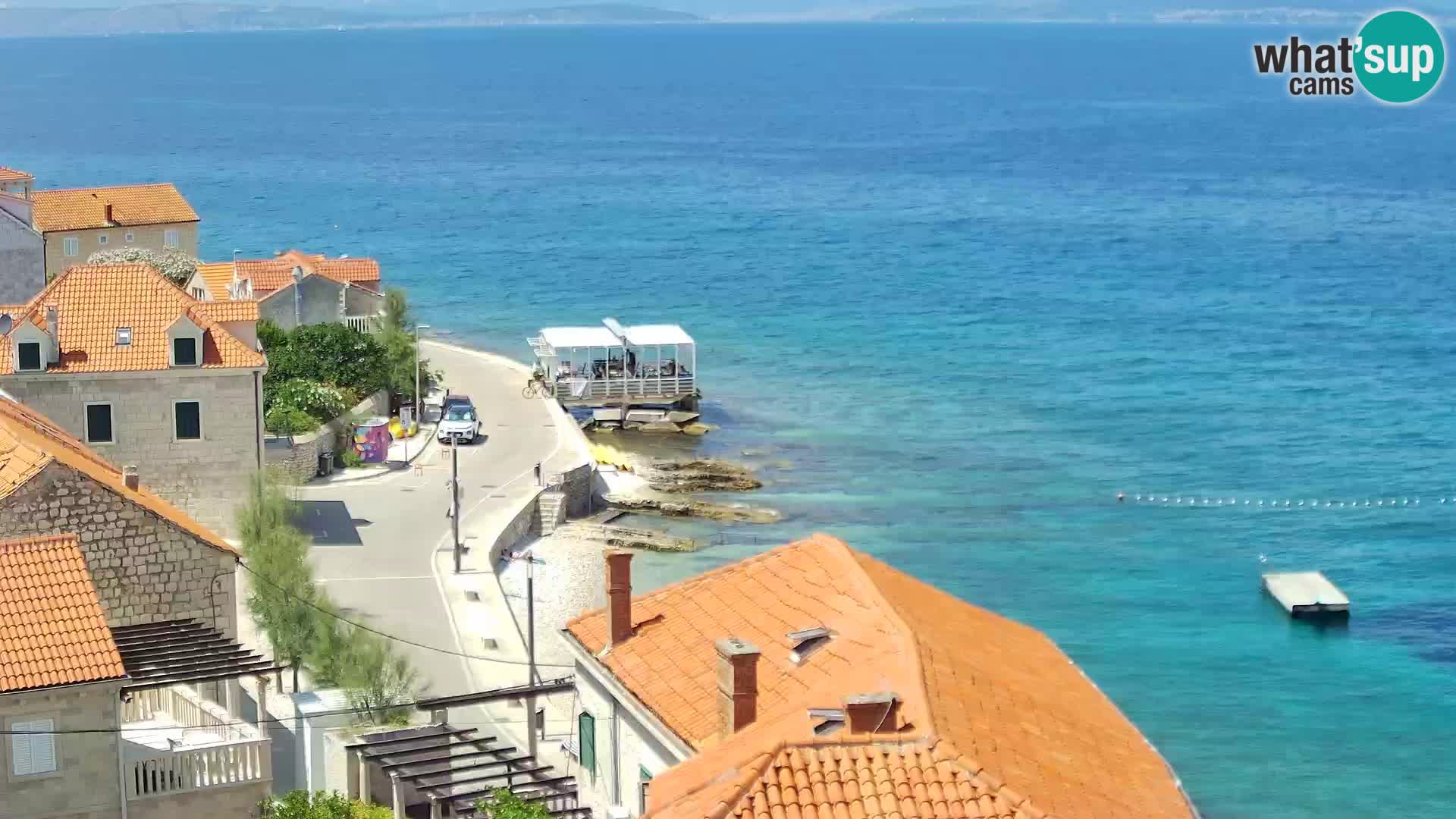 Webcam Sutivan panorama – Vista live dall’isola di Brač