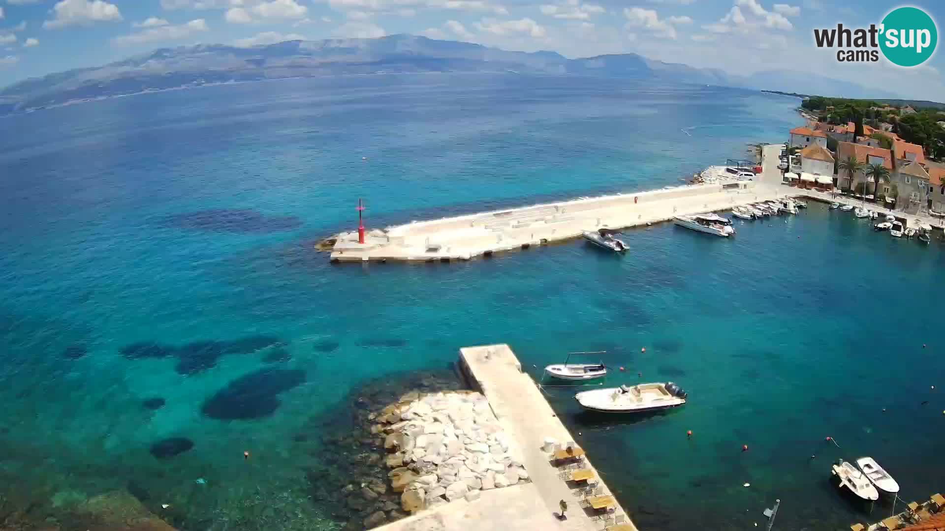 Webcam Sutivan Panorama – Live View from Brač Island
