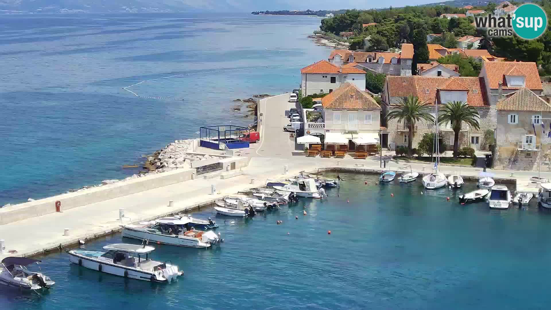 Webcam Sutivan Panorama – Liveblick von der Insel Brač