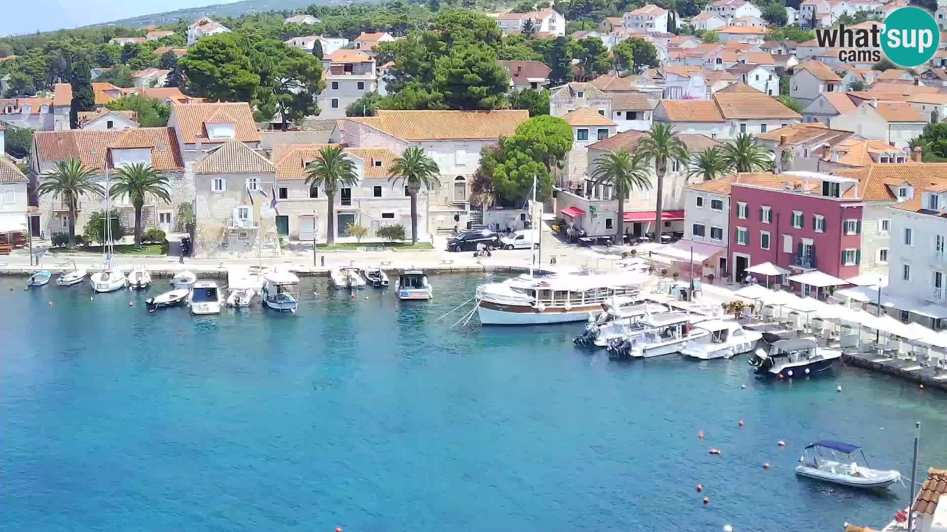Webcam Sutivan Panorama – Vue en direct depuis l’île de Brač