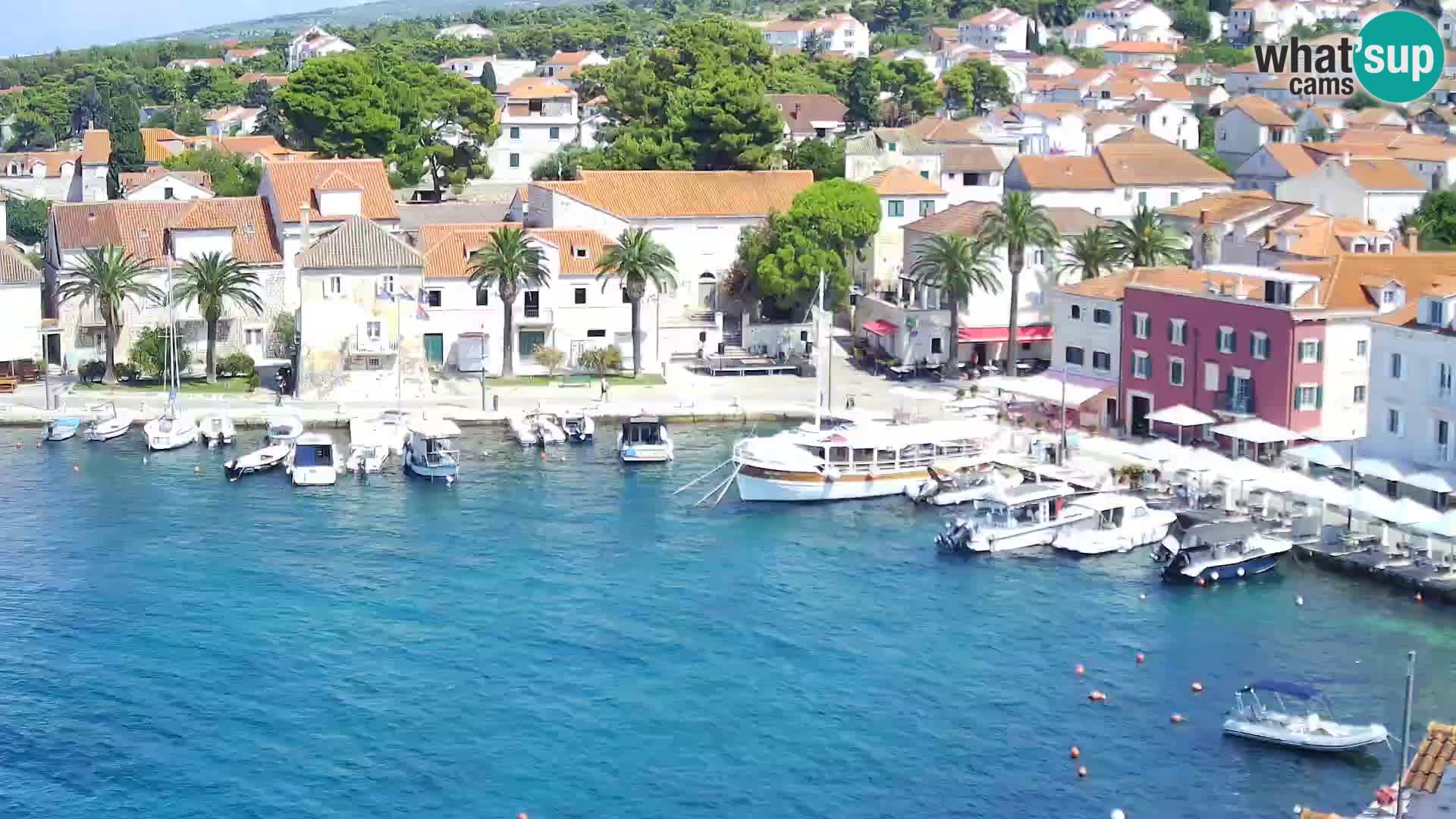 Webcam Sutivan Panorama – Vista en vivo desde la isla de Brač