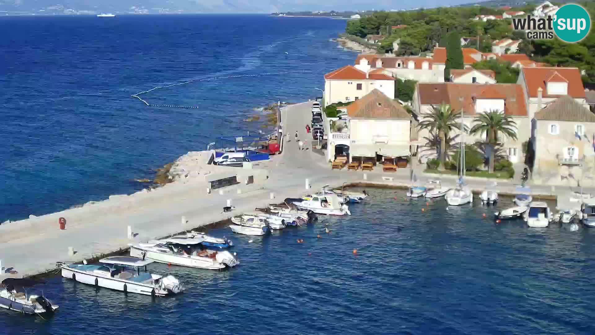 Webcam Sutivan Panorama – Vista en vivo desde la isla de Brač
