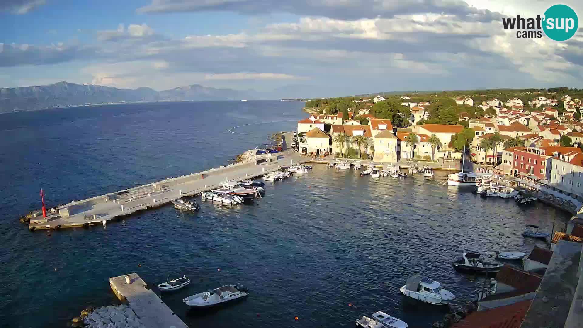 Webcam Sutivan Panorama – Vue en direct depuis l’île de Brač