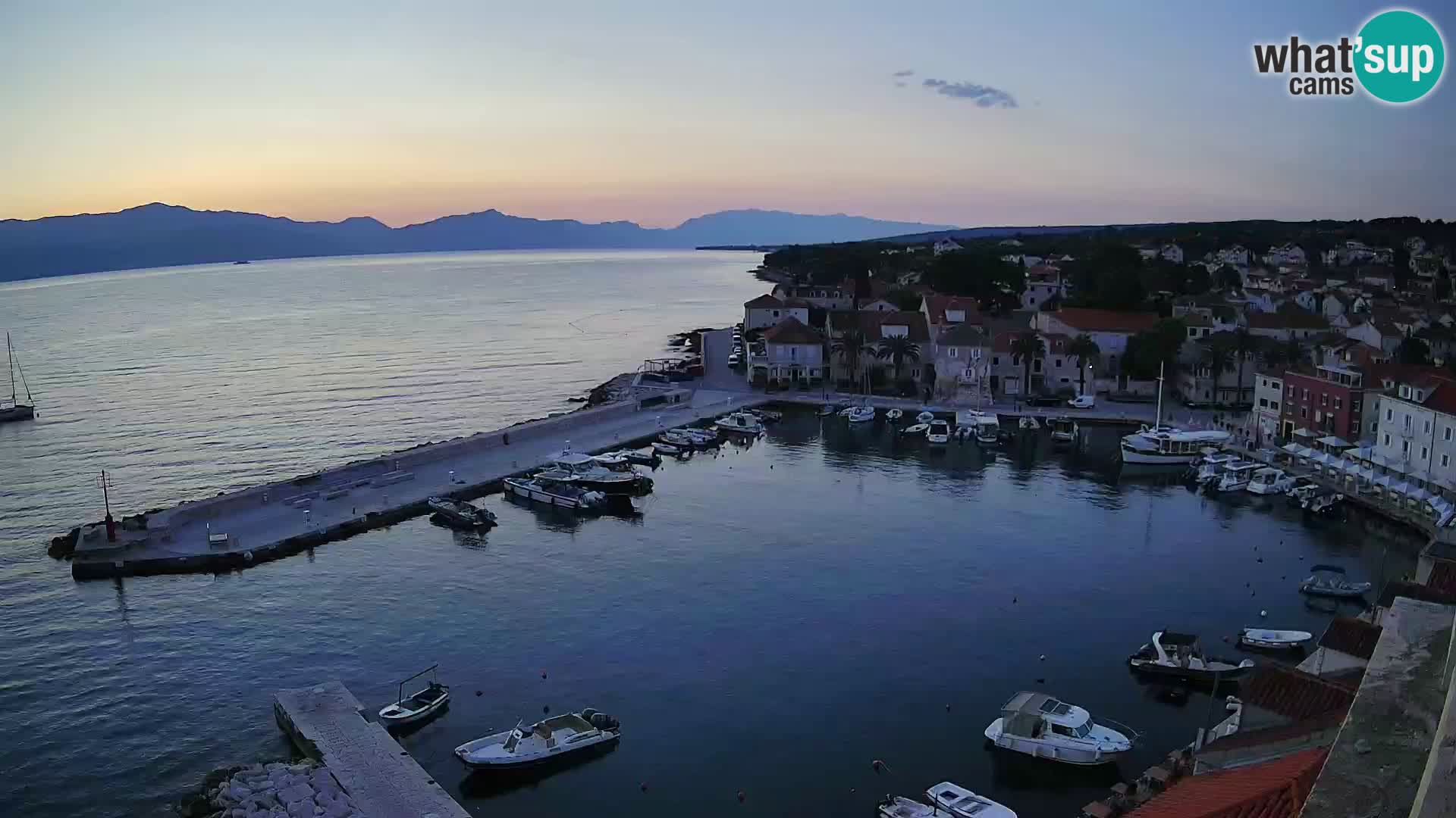 Webcam Sutivan Panorama – Vue en direct depuis l’île de Brač
