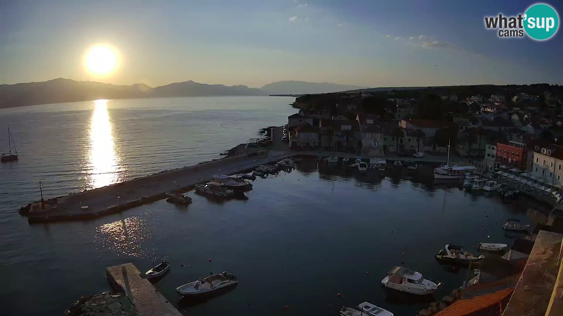 Webcam Sutivan Panorama – Vista en vivo desde la isla de Brač
