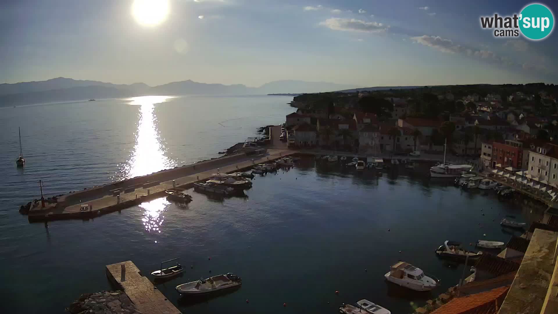 Webcam Sutivan Panorama – Vista en vivo desde la isla de Brač