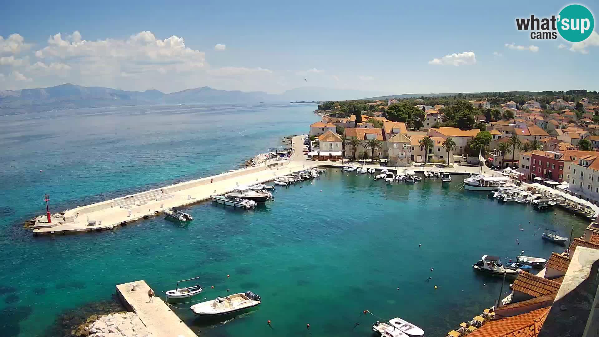 Webcam Sutivan Panorama – Liveblick von der Insel Brač