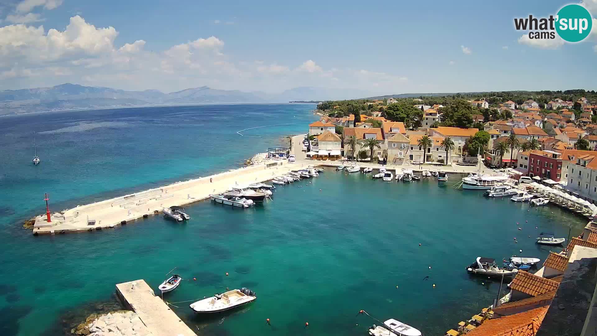 Webcam Sutivan Panorama – Liveblick von der Insel Brač