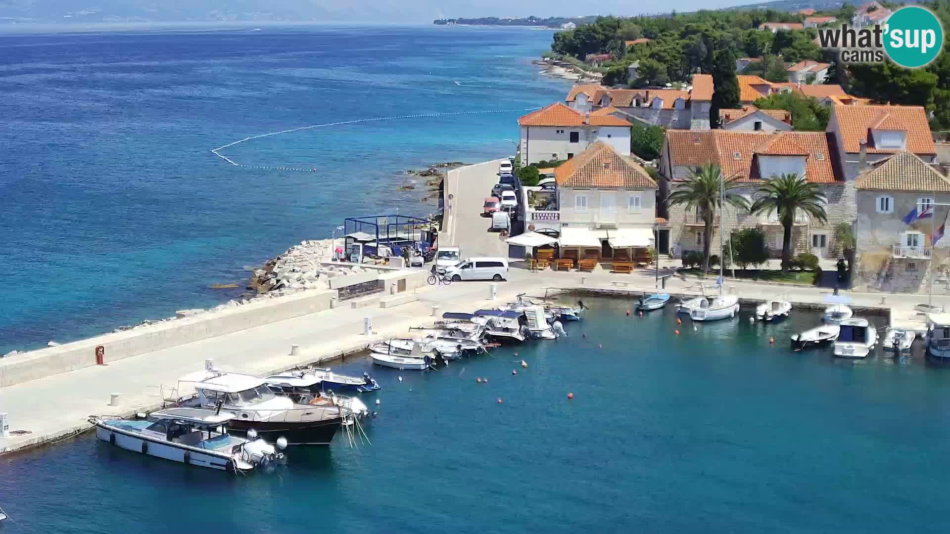 Webcam Sutivan Panorama – Liveblick von der Insel Brač
