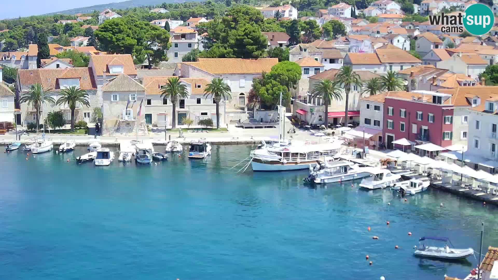Webcam Sutivan panorama – Vista live dall’isola di Brač