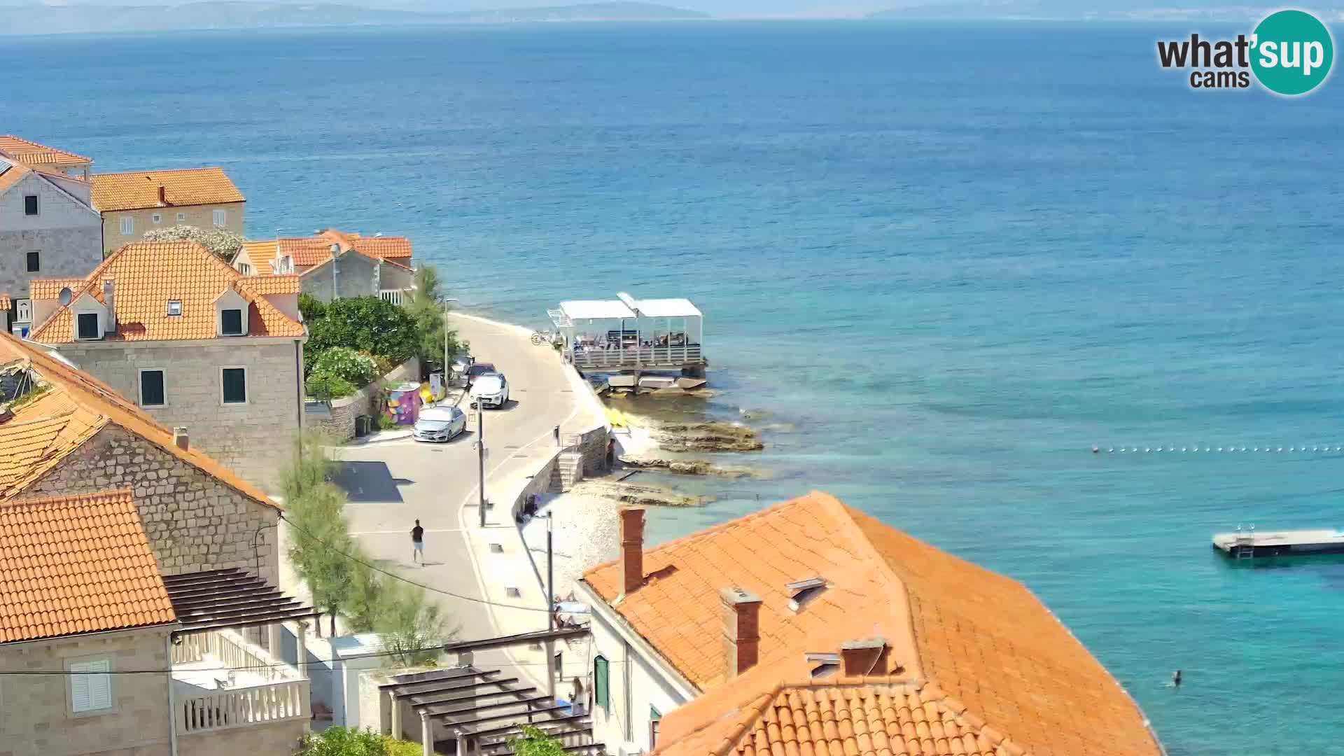 Webcam Sutivan panorama – Vista live dall’isola di Brač