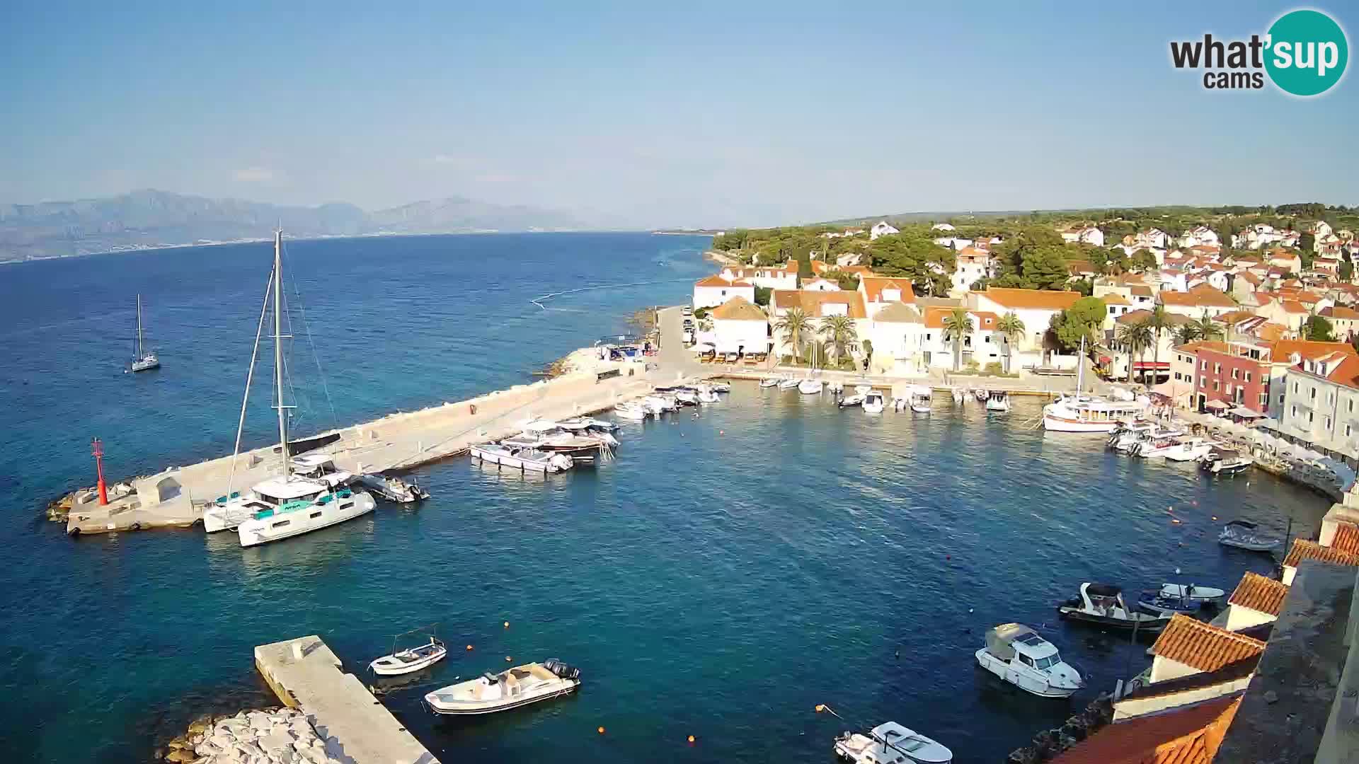 Webcam Sutivan Panorama – Liveblick von der Insel Brač