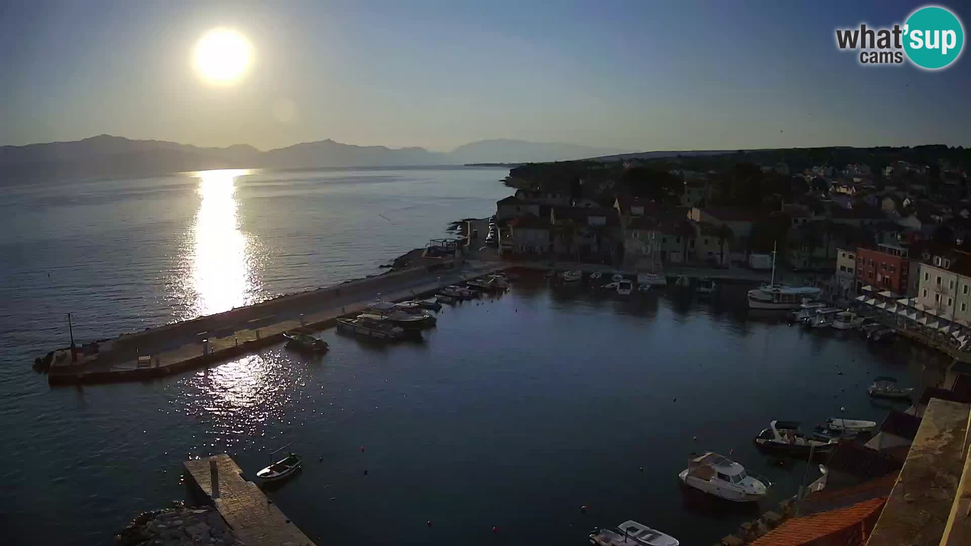 Webcam Sutivan panorama – Vista live dall’isola di Brač