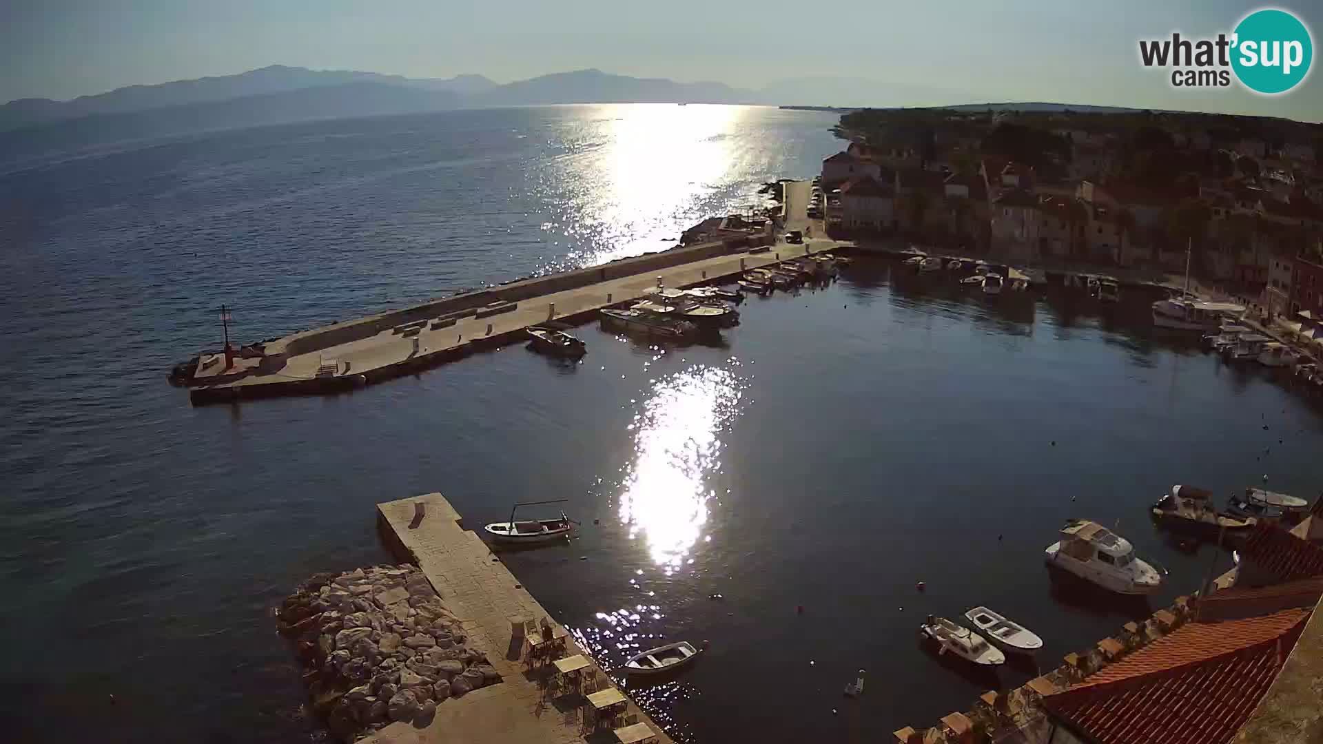 Webcam Sutivan Panorama – Vista en vivo desde la isla de Brač