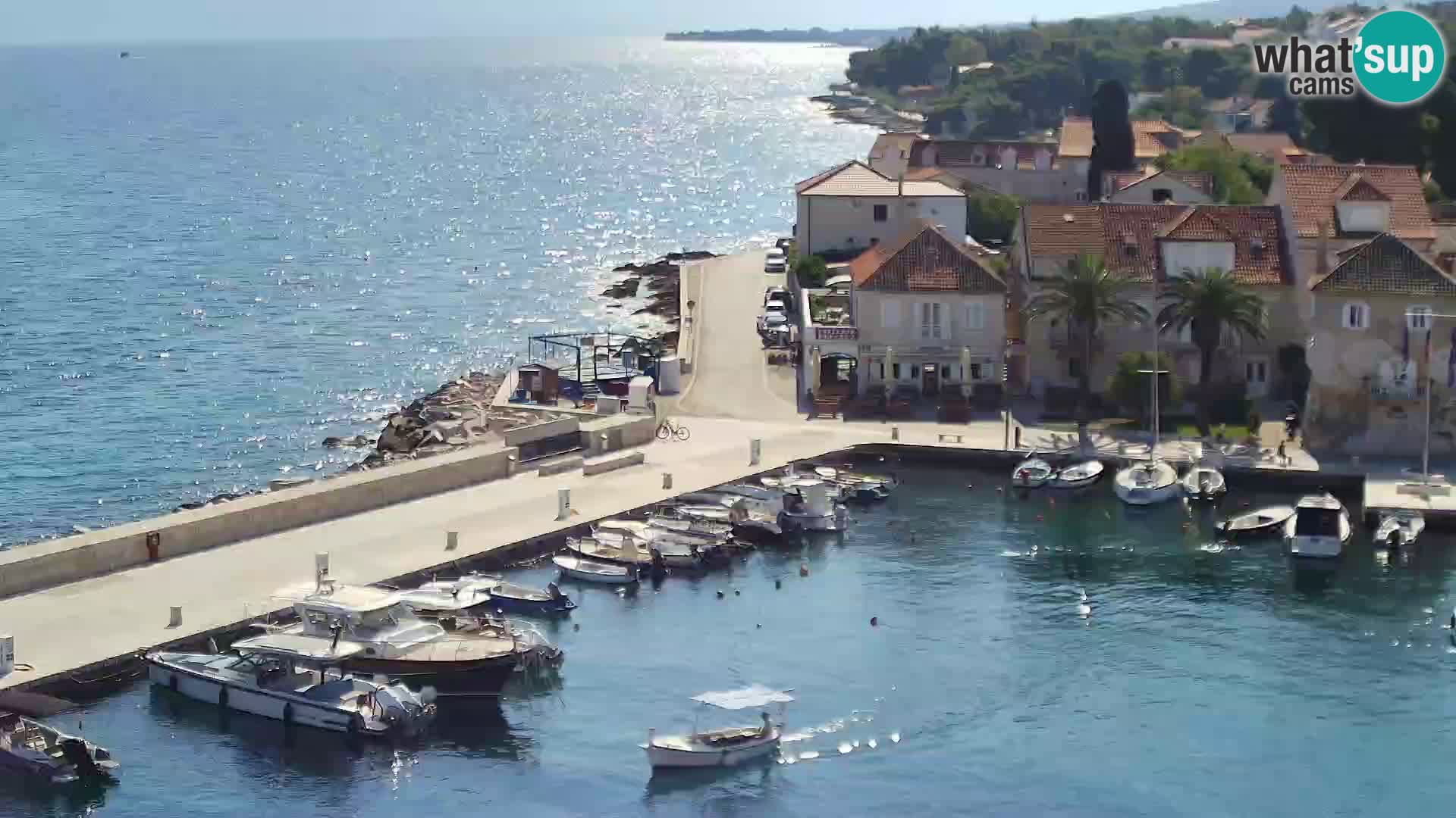 Webcam Sutivan Panorama – Vista en vivo desde la isla de Brač
