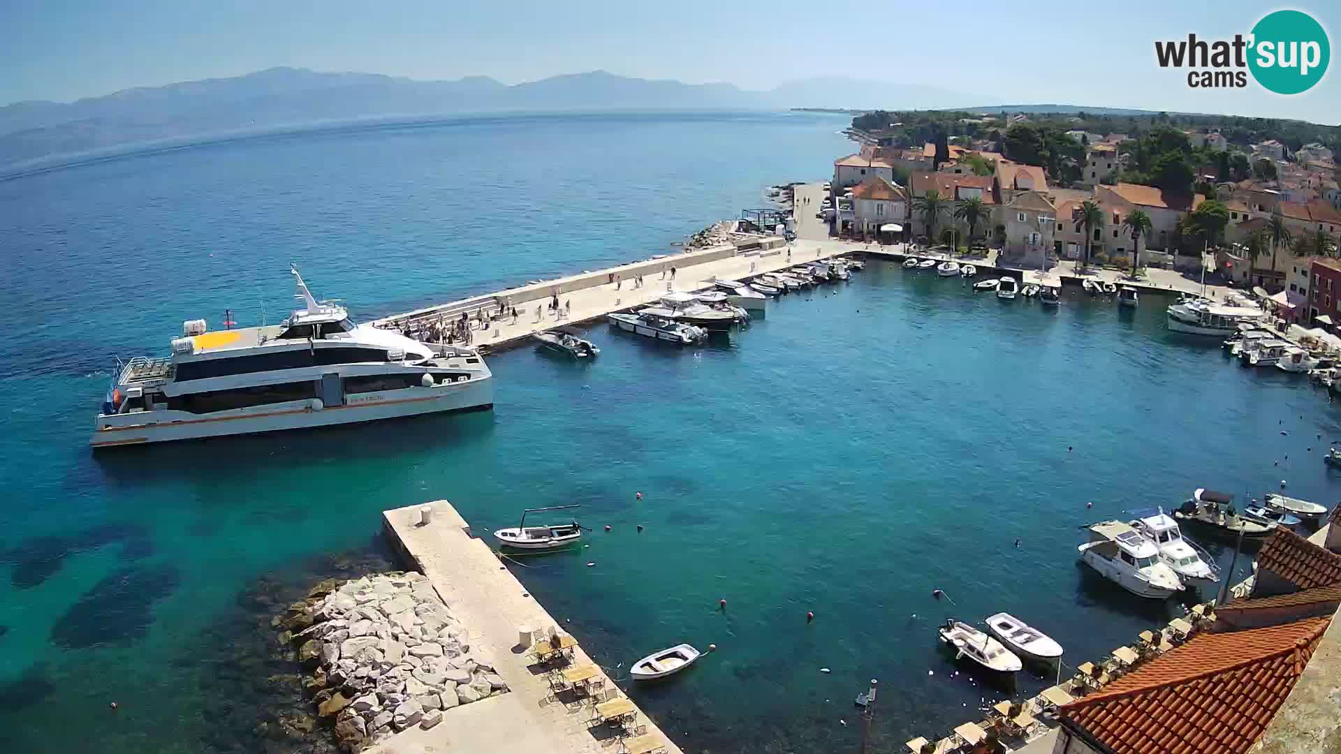 Webcam Sutivan Panorama – Vue en direct depuis l’île de Brač