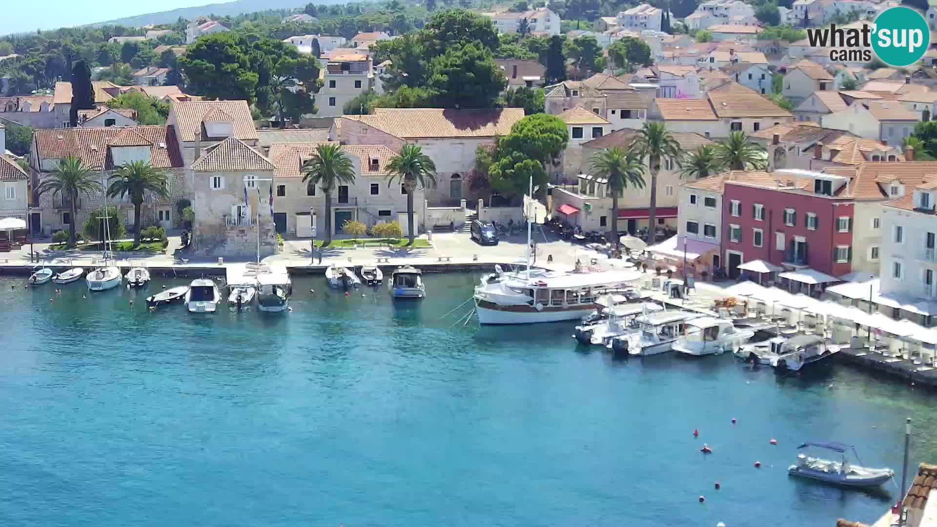 Web kamera Sutivan panorama – Pogled uživo s otoka Brača