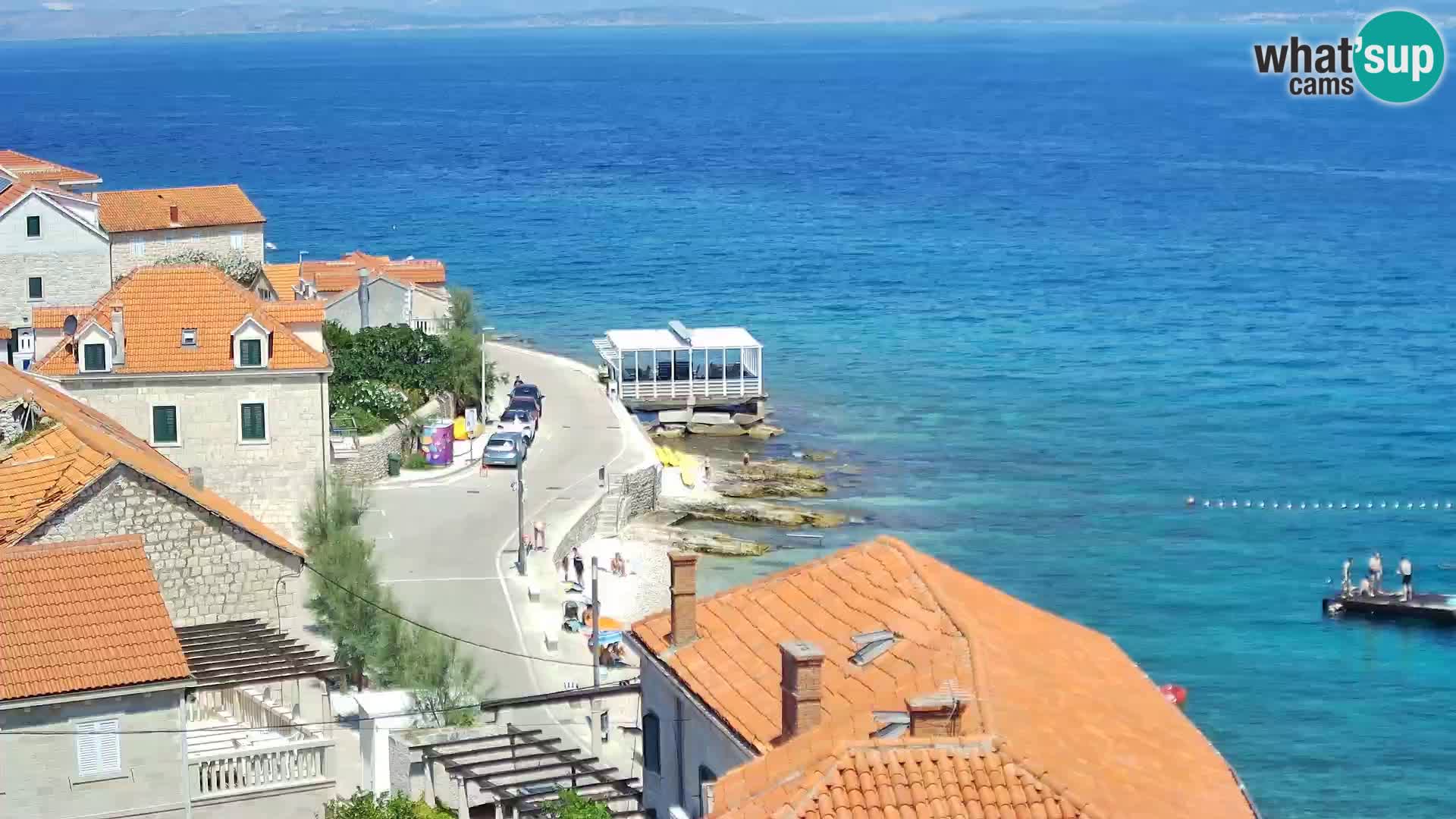 Webcam Sutivan panorama – Vista live dall’isola di Brač