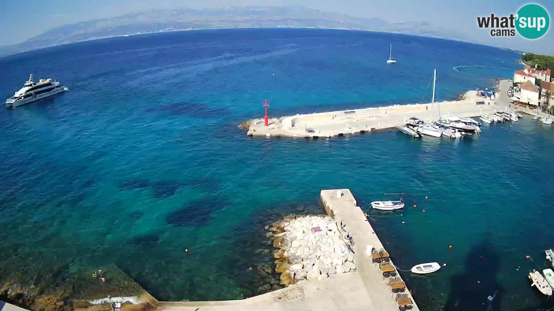 Webcam Sutivan Panorama – Liveblick von der Insel Brač