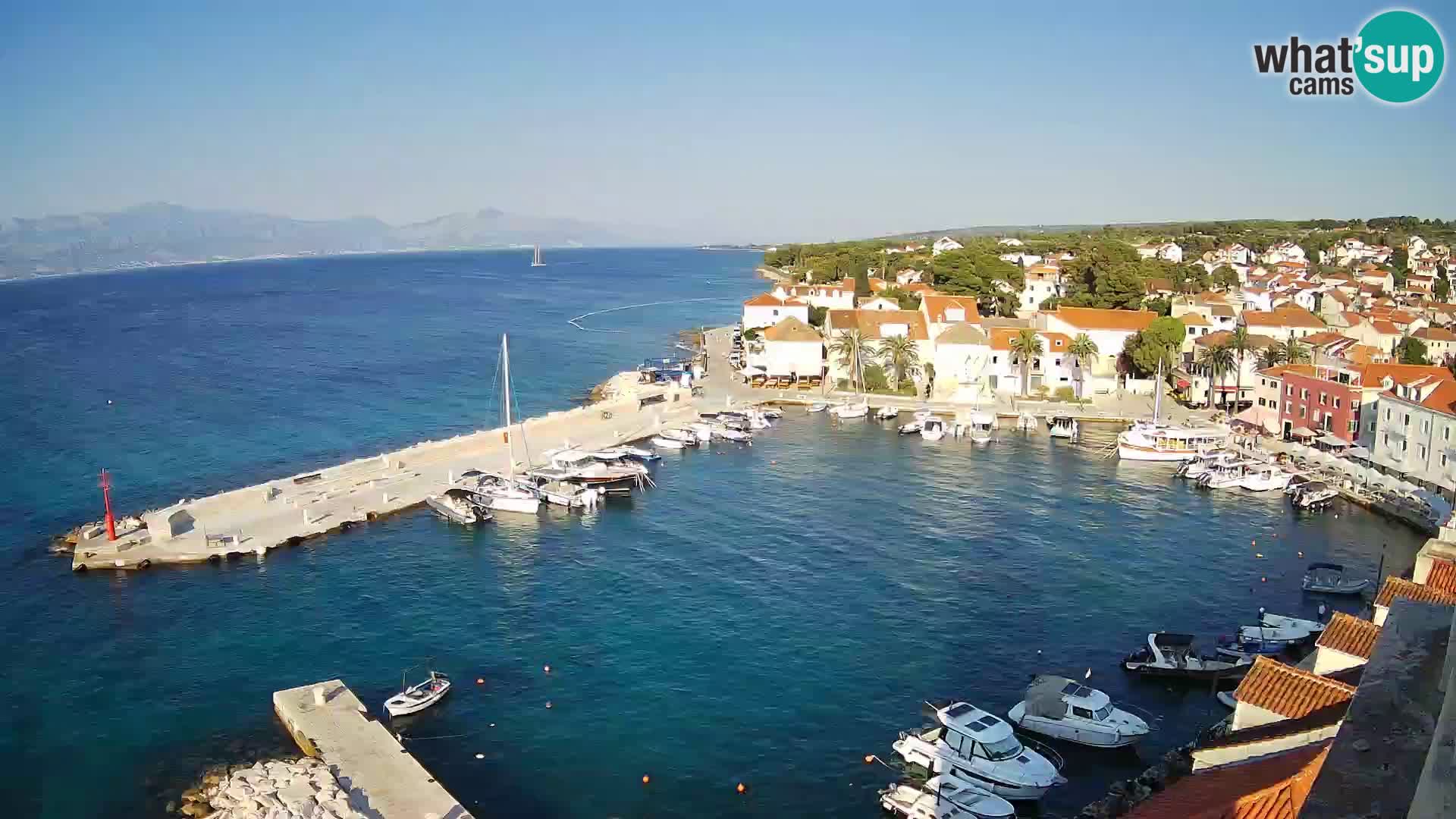 Webcam Sutivan Panorama – Live View from Brač Island