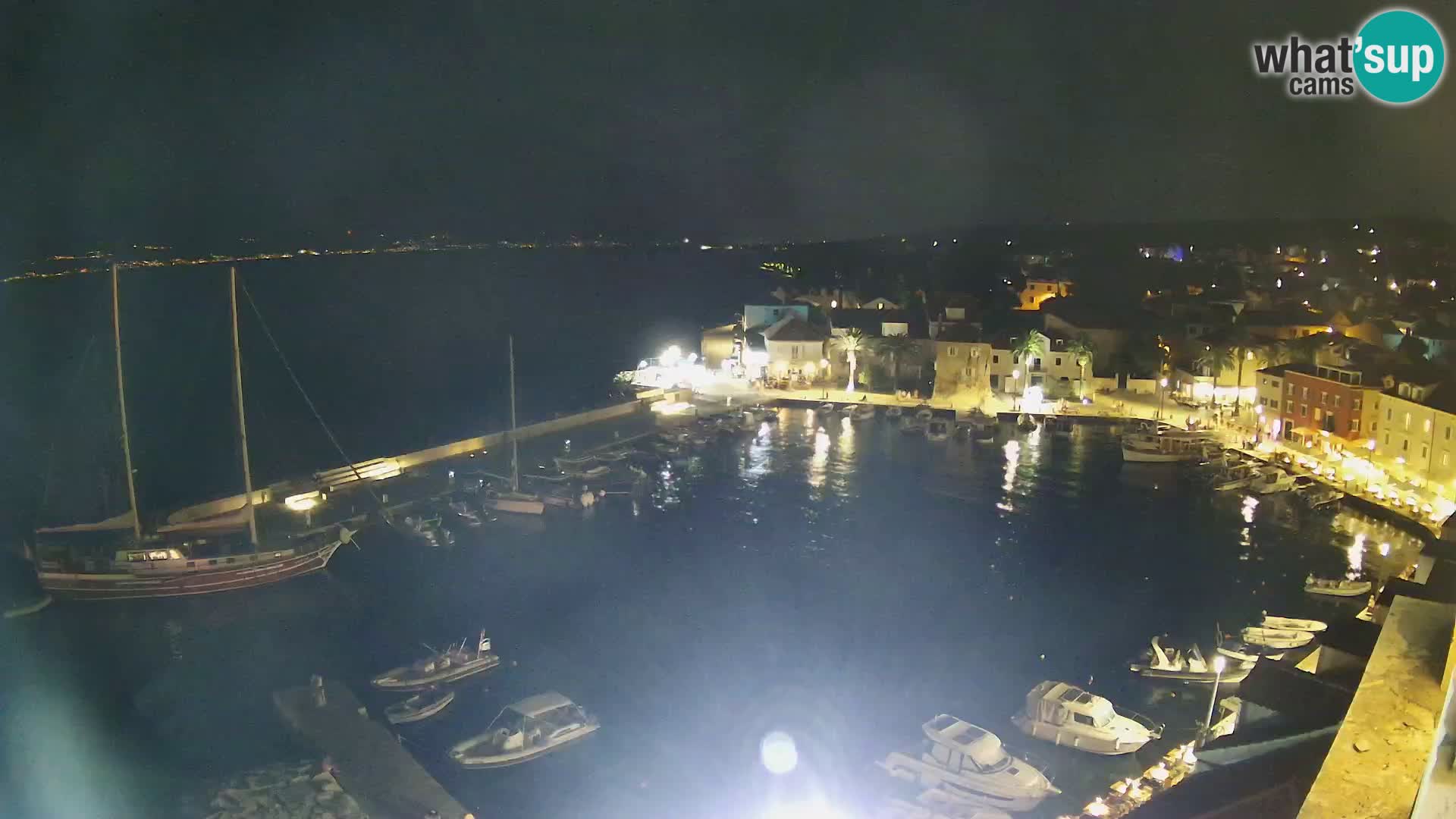 Webcam Sutivan Panorama – Vista en vivo desde la isla de Brač