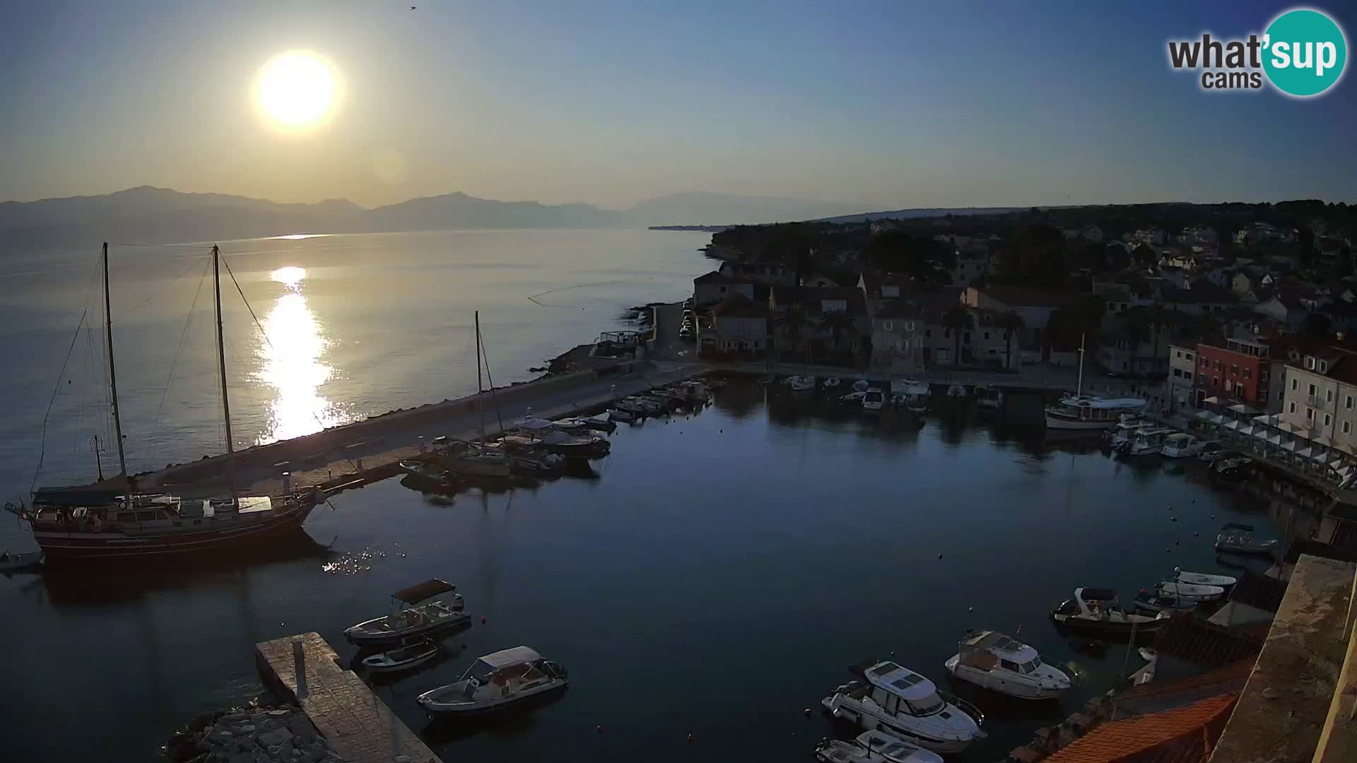 Webcam Sutivan panorama – Vista live dall’isola di Brač
