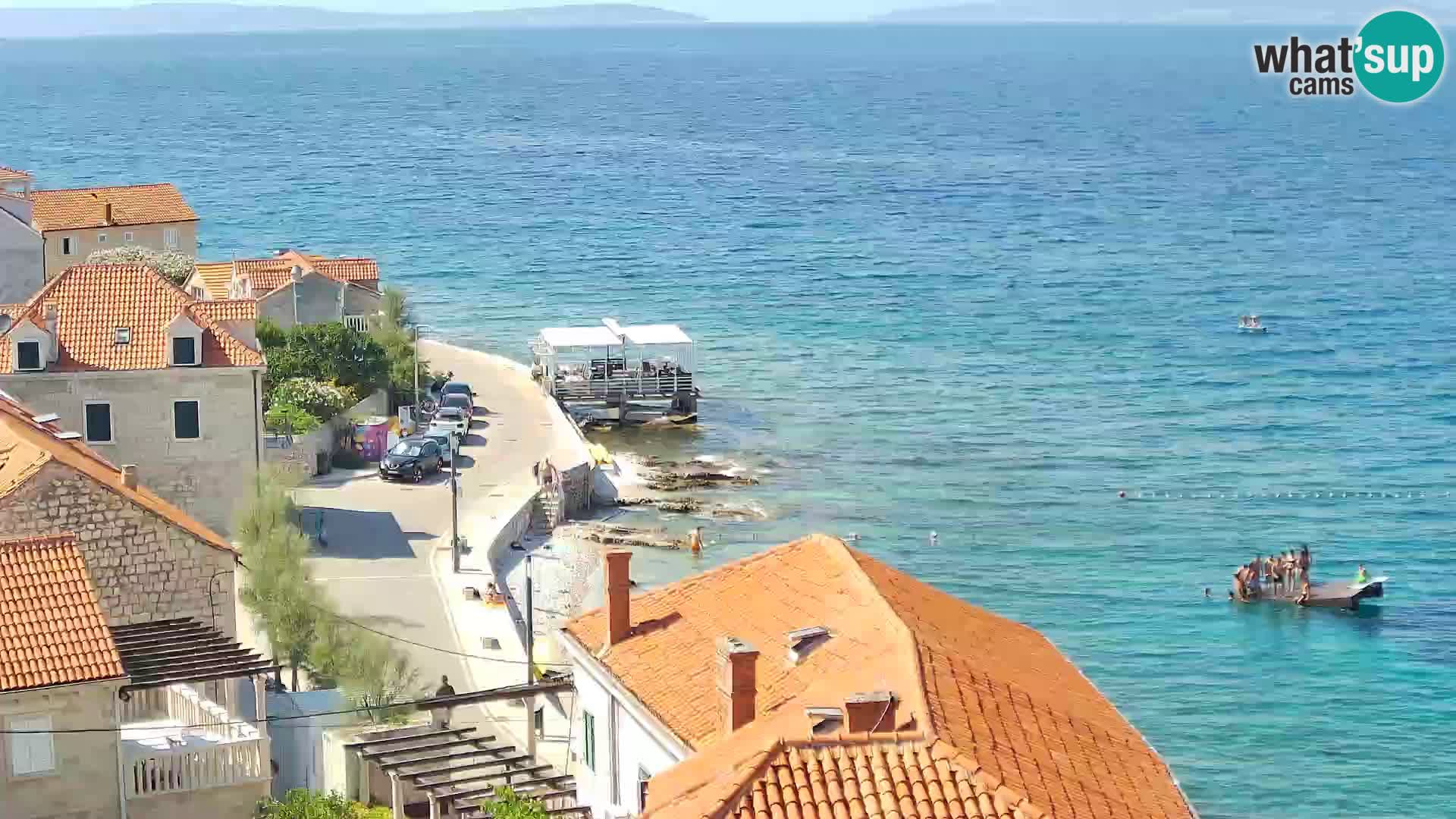 Webcam Sutivan panorama – Vista live dall’isola di Brač