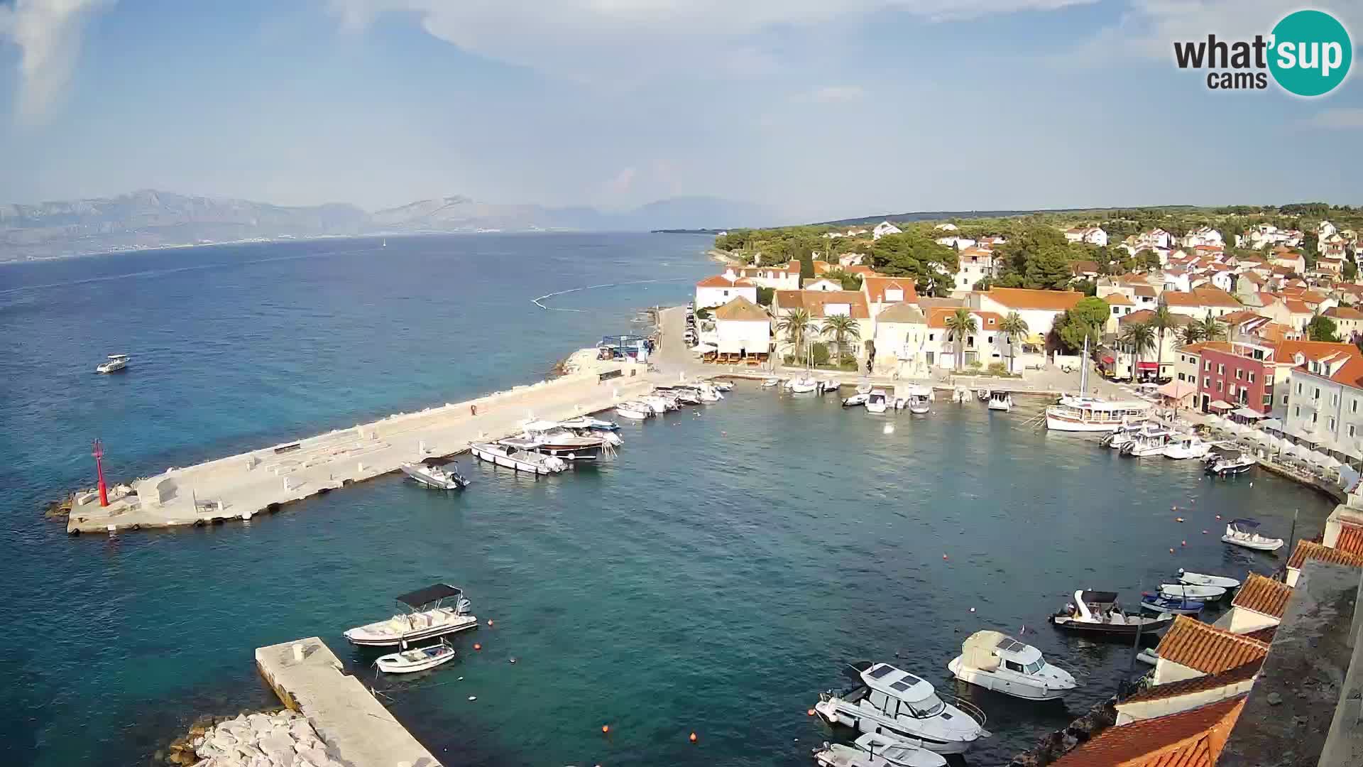 Webcam Sutivan Panorama – Live View from Brač Island