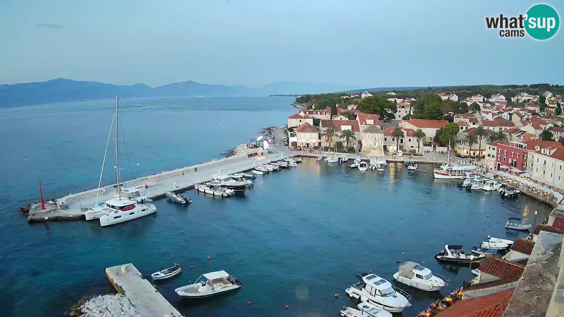 Webcam Sutivan Panorama – Liveblick von der Insel Brač
