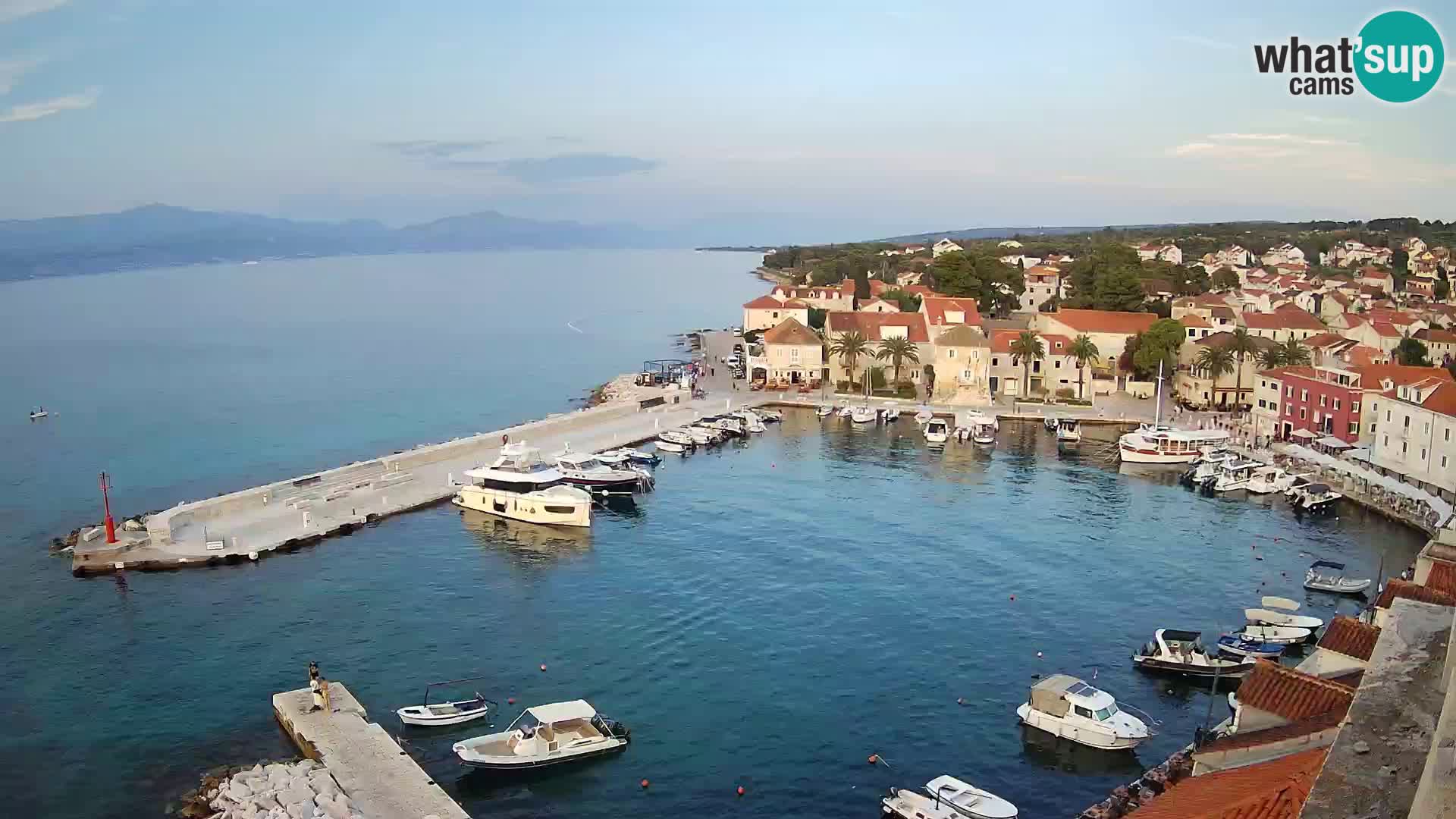 Webcam Sutivan Panorama – Vue en direct depuis l’île de Brač