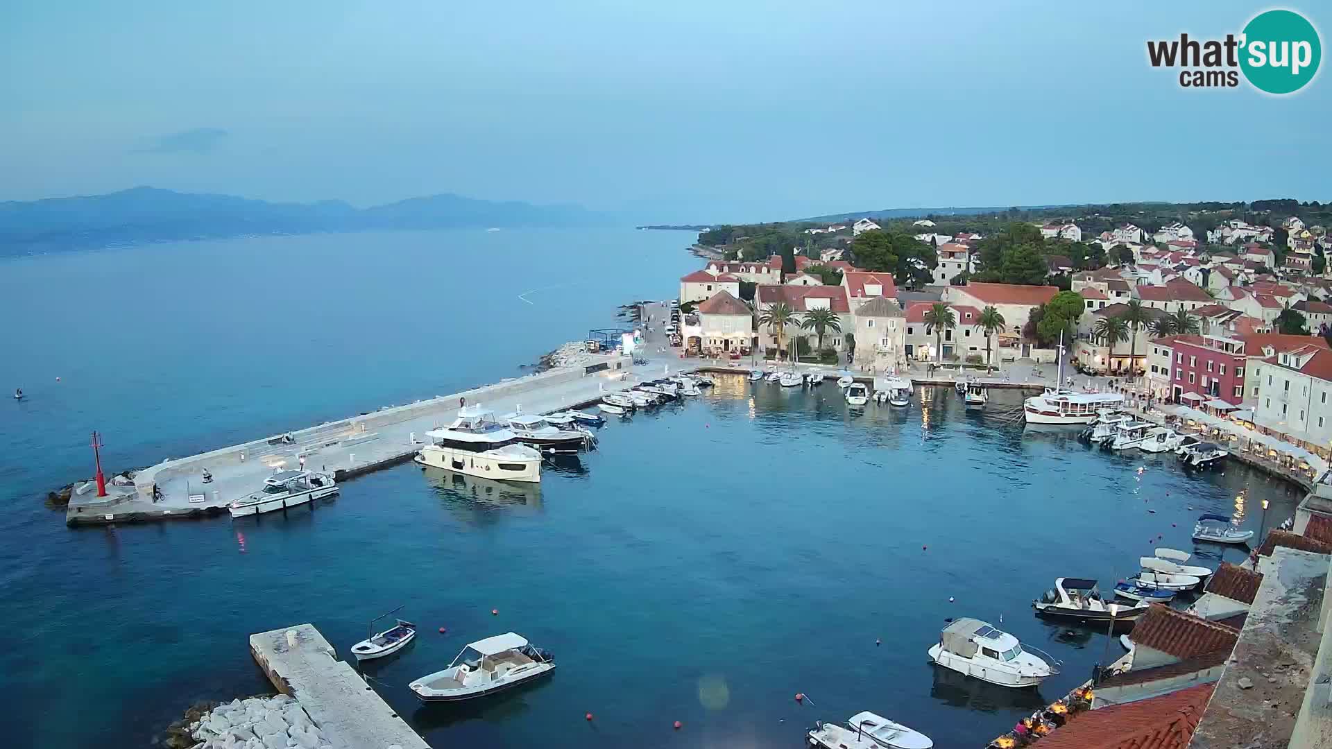 Webcam Sutivan Panorama – Liveblick von der Insel Brač